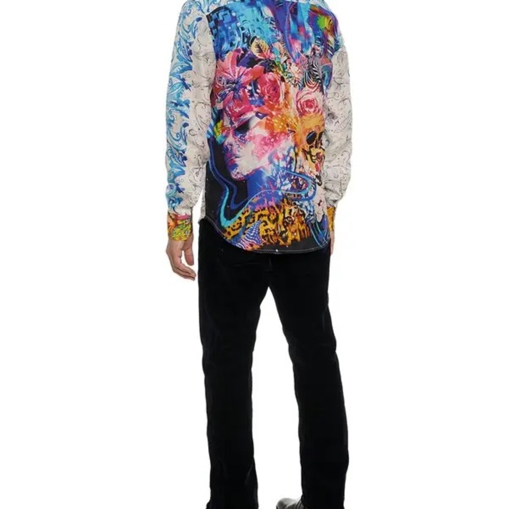 NWT Robert Graham Limited Edition “The B Hudson” 100% Silk 50%Off Original Price - Picture 3 of 14